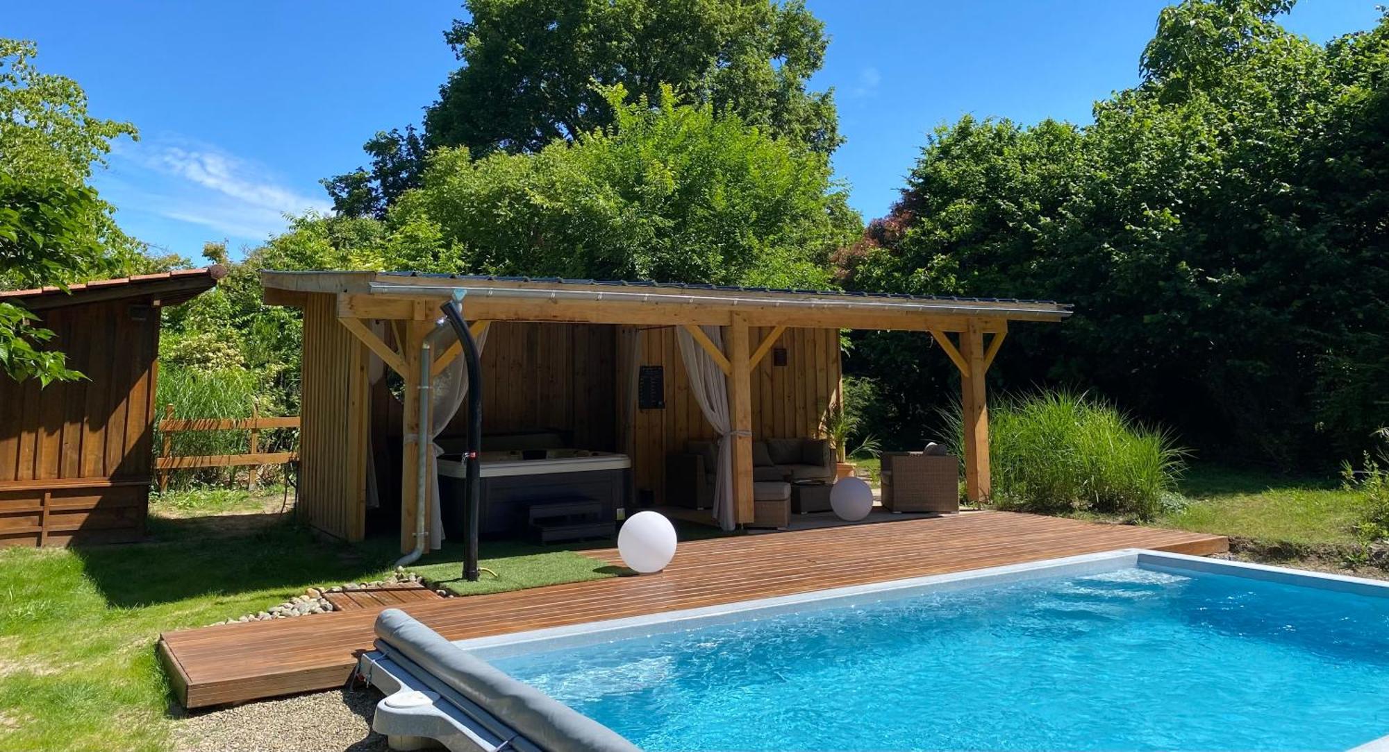 gite  ploum Pouydesseaux Exterior foto